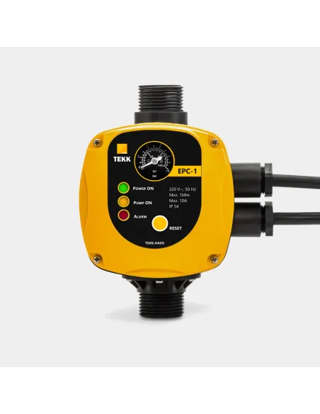 Електронне реле тиску Tekk Haus ЕРС-1 із розеткою, із захистом від сухого ходу