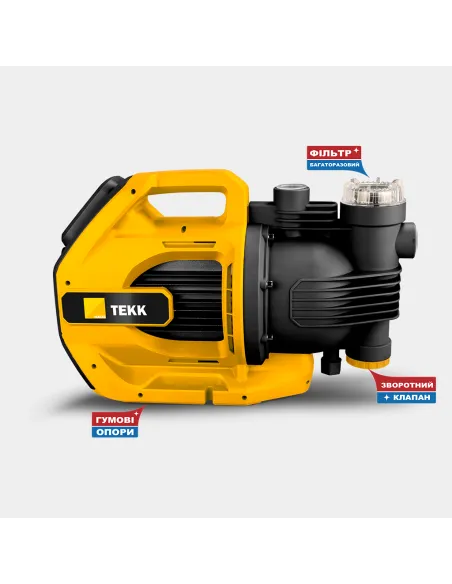 Насосная станция Tekk Haus BSG 1300 с цифровой автоматикой, 1.3 кВт