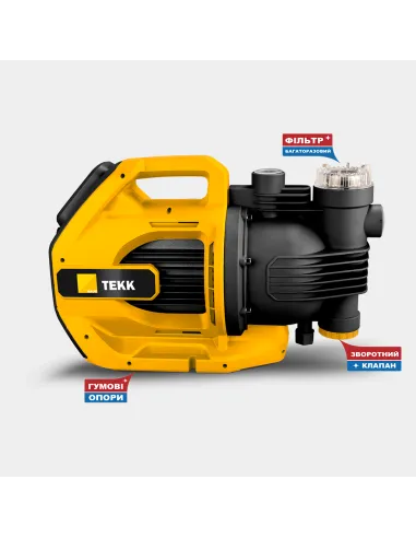 Насосна станція Tekk Haus BSG 900 із цифровою автоматикою, 0.9 кВт