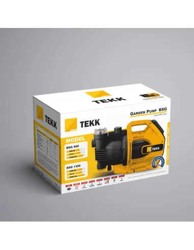 Насосна станція Tekk Haus BSG 900 із цифровою автоматикою, 0.9 кВт