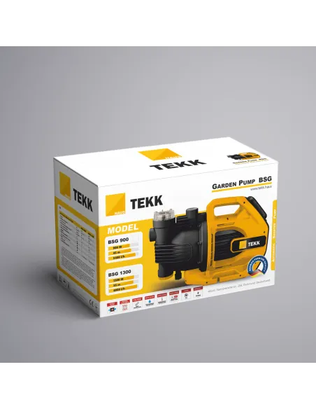 Насосна станція Tekk Haus BSG 900 із цифровою автоматикою, 0.9 кВт