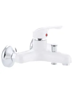 Смеситель для ванны Plamix Afina-009 White ABS-пластик
