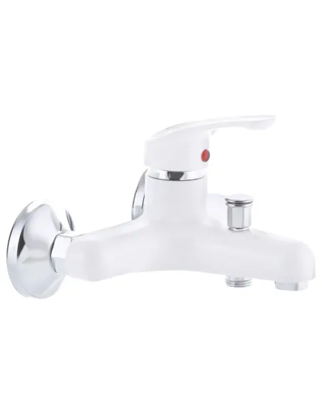 Змішувач для ванни Plamix Afina-009 White ABS-пластик