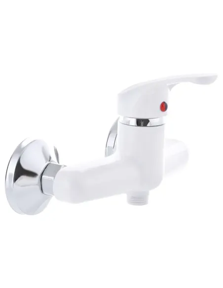 Змішувач для душу Plamix Afina-003 White ABS-пластик