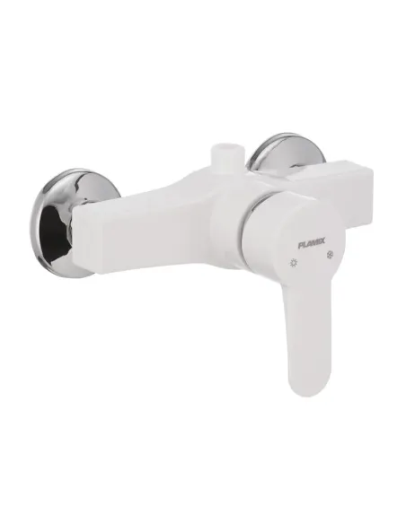 Смеситель для душа Plamix Mario-003 White ABS-пластик