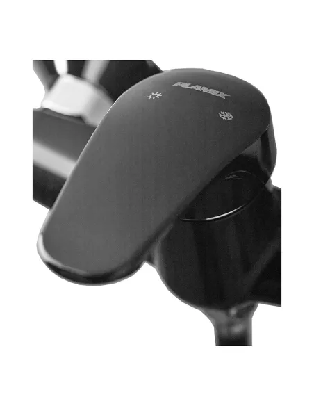 Смеситель для душа Plamix Afina-003 Set Black ABS-пластик, без излива