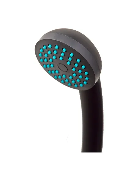 Змішувач для душу Plamix Afina-003 Set Black ABS-пластик, без виливу