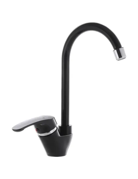 Смеситель для кухни Plamix Afina-011 Black ABS-пластик