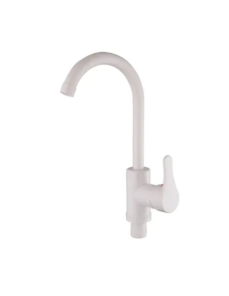 Змішувач для кухні Plamix Diego-011 White ABS-пластик