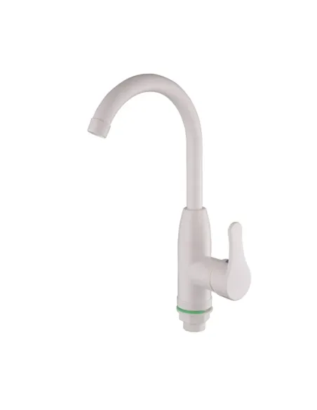 Змішувач для кухні Plamix Diego-011-B White ABS-пластик