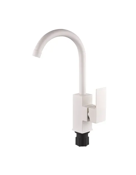 Смеситель для кухни Plamix Kubus-011 Set White ABS-пластик