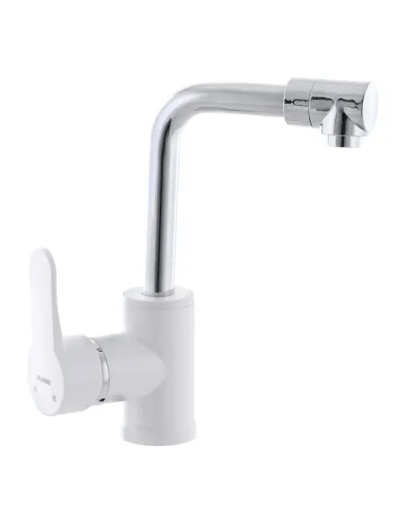 Смеситель для кухни Plamix Mario-001 White Смеситель для кухни Plamix Mario-001 White