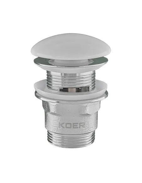 Донний клапан для раковини Koer PW-03-11 1 1/4 дюйма, з переливом