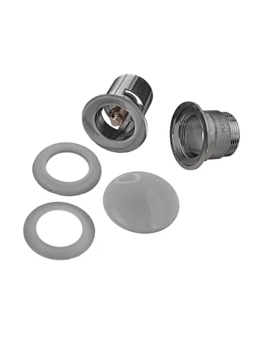 Донный клапан для раковины Koer PW-03-11 1 1/4 дюйма, с переливом