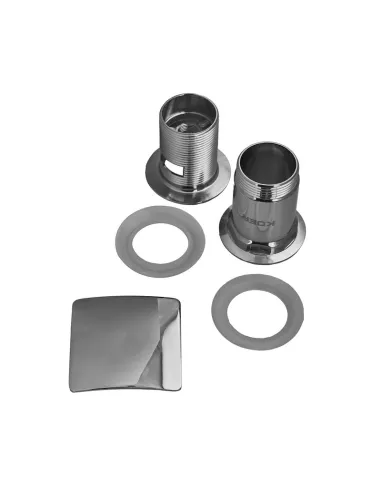 Донний клапан для раковини Koer PW-04-01 1 1/4 дюйма, з переливом