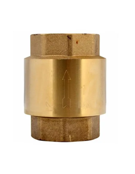 Зворотний клапан Koer KR.171 1 1/4 дюйми, латунний шток