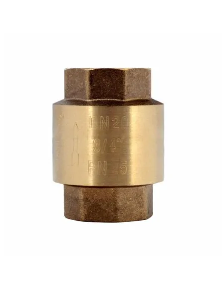 Обратный клапан Koer KR.171 3/4 дюйма, латунный шток