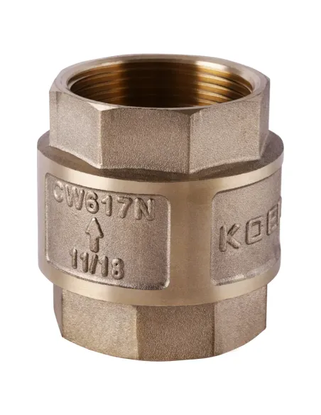 Зворотний клапан Koer NEW KR.172 1 1/2 дюйми, латунний шток