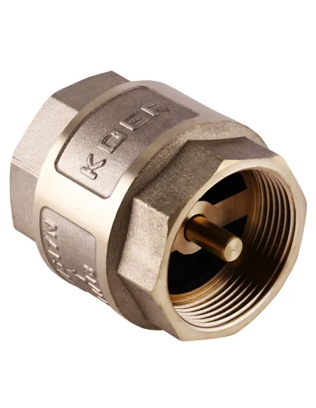 Обратный клапан Koer NEW KR.172 1 1/2 дюйма, латунный шток