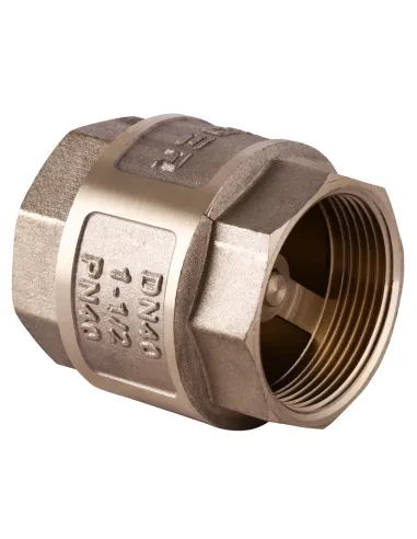 Обратный клапан Koer NEW KR.172 1 1/2 дюйма, латунный шток