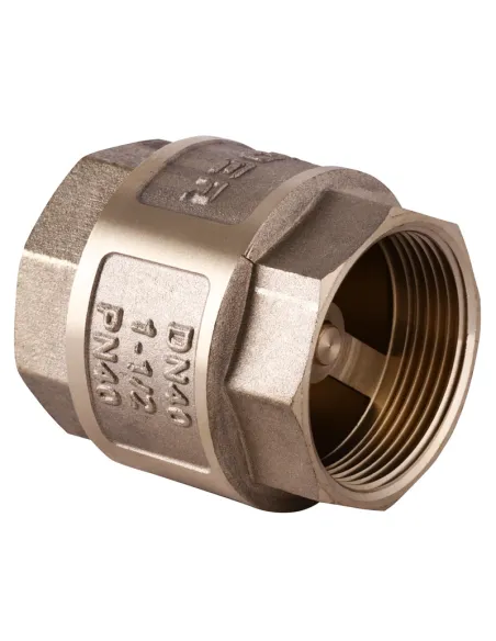 Обратный клапан Koer NEW KR.172 1 1/2 дюйма, латунный шток