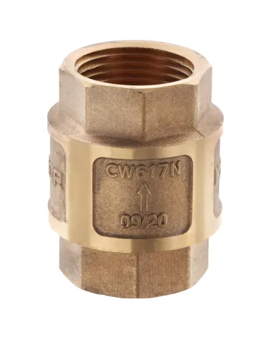 Зворотний клапан Koer NEW KR.172 1 дюйм, латунний шток