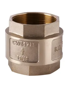 Обратный клапан Koer NEW KR.172 2 дюйма, латунный шток