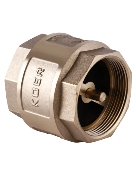 Обратный клапан Koer NEW KR.172 2 дюйма, латунный шток