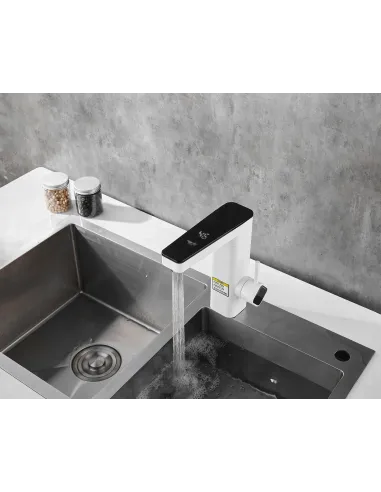 Смеситель для кухни Mixxus Electra 360-E, с подогревом воды
