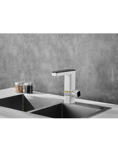 Змішувач для кухні Mixxus Electra 360-E, з підігрівом води