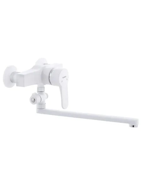 Смеситель для ванны Plamix Mario-006 White ABS-пластик