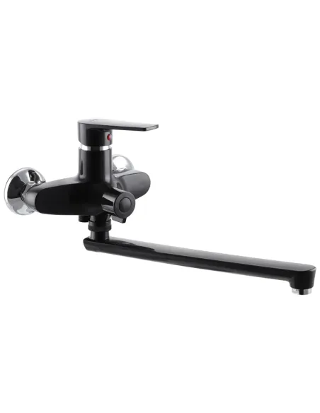 Смеситель для ванны Plamix Oscar-006 Euro Black