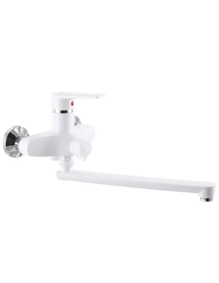 Змішувач для ванни Plamix Oscar-006 Euro White