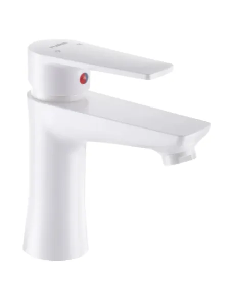 Смеситель для умывальника Plamix Oscar-001W White ABS-пластик