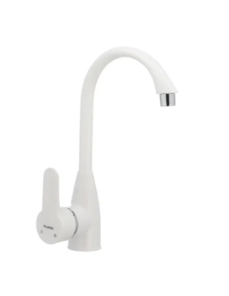 Змішувач для кухні Plamix Mario-011 White ABS-пластик
