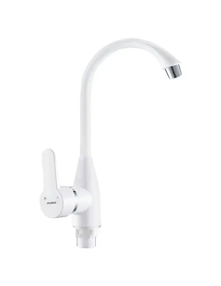 Змішувач для кухні Plamix Mario-011 білий, ABS-пластик
