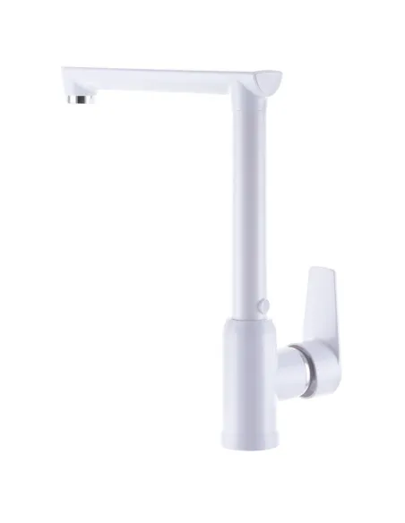Змішувач для кухні Plamix Mario-017 білий, ABS-пластик
