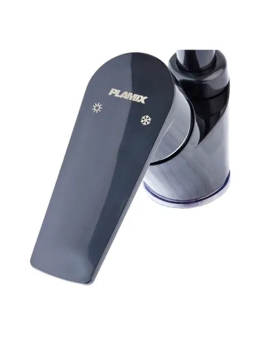 Змішувач для кухні Plamix Oscar-011 Black ABS-пластик