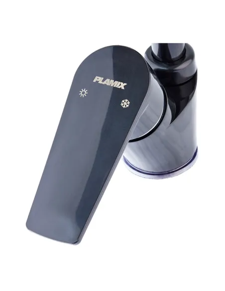 Змішувач для кухні Plamix Oscar-011 Black ABS-пластик