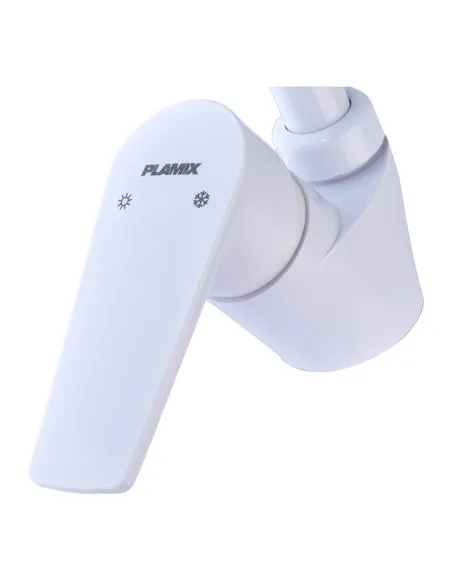 Змішувач для кухні Plamix Oscar-011 White ABS-пластик