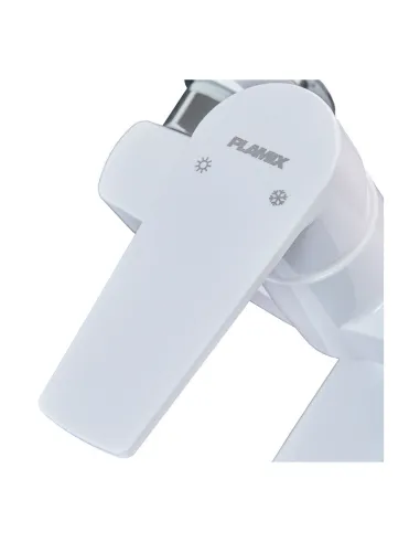 Змішувач для кухні Plamix Oscar-005 White ABS-пластик