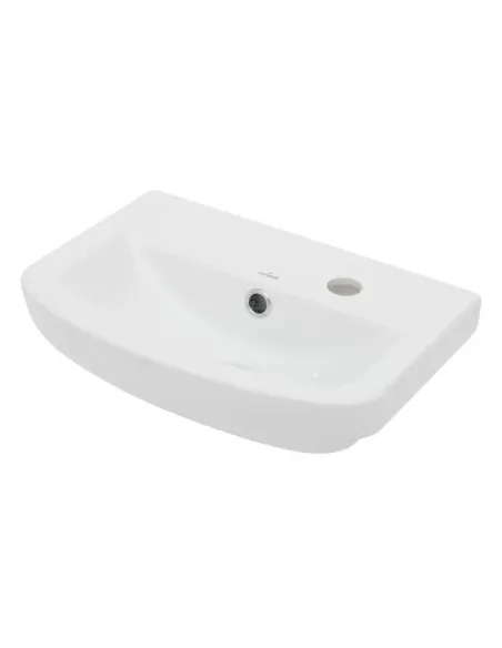 Керамическая раковина настенная Cersanit Arteco 40, мебельная, правая купить в Днепре и Киеве - цена от КТУ