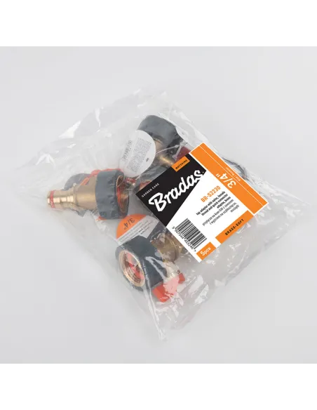 Адаптер для конектора Bradas BR-S2230 із запірним краном