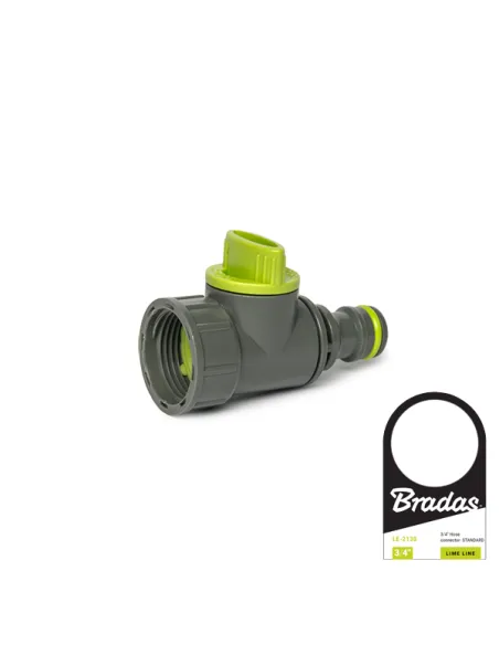 Адаптер для конектора Bradas LE-2230 із запірним краном