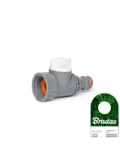 Адаптер для коннектора Bradas WL-2230 с запорным краном