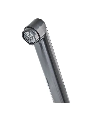 Смеситель для ванны Plamix Sirius-140 Black двухвентильный, ABS-пластик