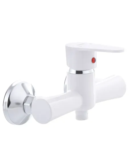 Змішувач для душу Plamix Vega-003 White ABS-пластик