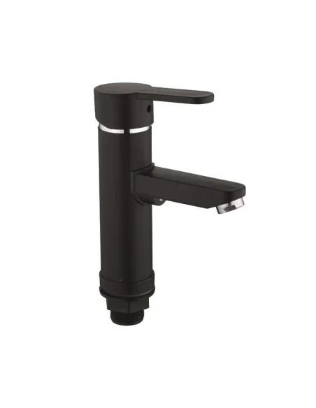 Змішувач для умивальника Plamix Raul-001-A Black ABS-пластик