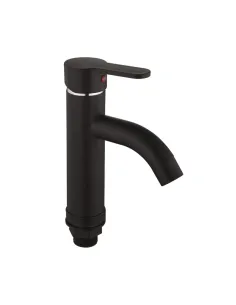 Смеситель для умывальника Plamix Raul-001-B Black ABS-пластик