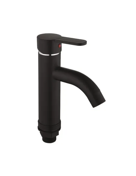 Смеситель для умывальника Plamix Raul-001-B Black ABS-пластик